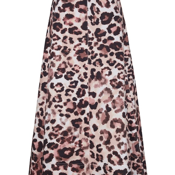 Cara Cara Animal Print A-Line Skirt